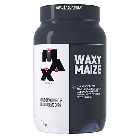 Waxy Maize I Max Titanium - Sabor: Natural  (1kg)