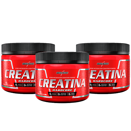Combo 3 Creatinas Integramedica 150g 100% Pura (3 potes)