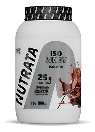 ISO WHEY NUTRATA 900G CHOCOLATE