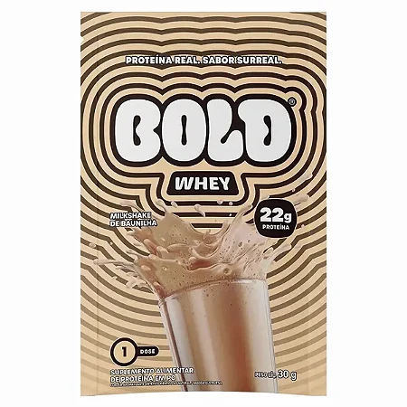Sache Bold Whey Milkshake De Baunilha (30g/Un)