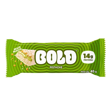 Barra de Proteína | Bold – Sabor: Pistache (40g)