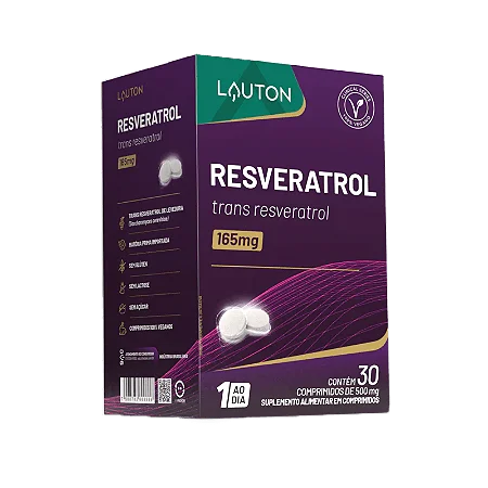 Trans Resveratrol 165mg I Lauton (30 Comprimidos)