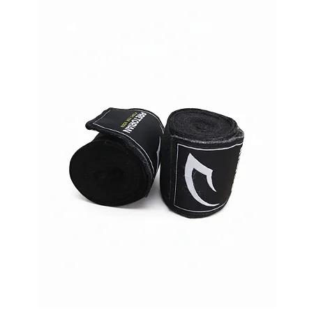 Bandagem Elástica First (Par) | Pretorian - Cor: Preta (3m)