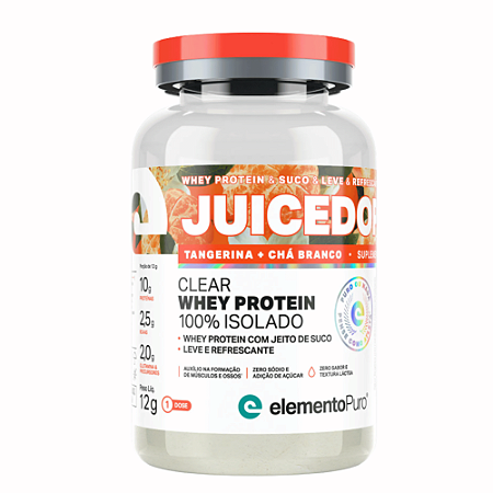 Monodose Juicedop Iso I Elemento Puro – Sabor: Tangerina com Chá Branco (12g)