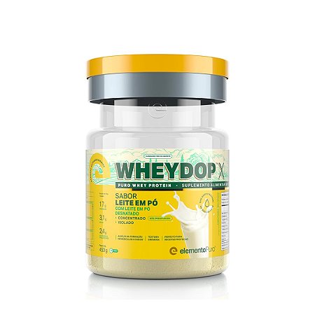 Wheydop X I Elemento Puro – Sabor: Leite em Pó (450g)