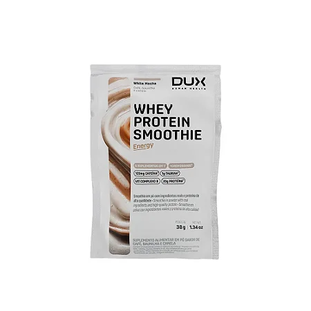 Sachê Whey Smoothie Energy I Dux Nutrition - Sabor: White Mocha (35g)
