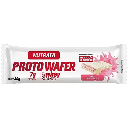 Proto Wafer I Nutrata – Sabor: Morango (30g)