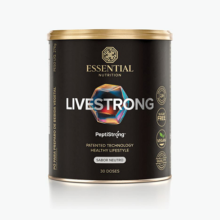 Livestrong | Essential - Sabor: Neutro (276g / 30 doses)