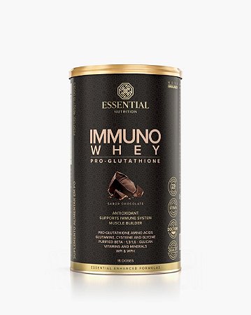 Immuno Whey Lata I Essential - Sabor: Chocolate (375g)