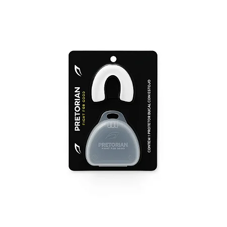 Protetor Bucal First - Pretorian Branco