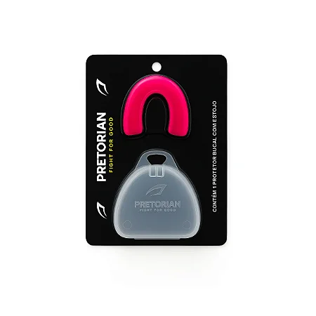 Protetor Bucal First - Pretorian Rosa