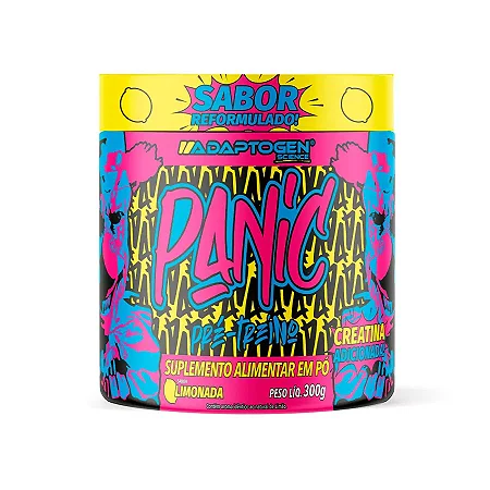 Panic Pre-Treino Limonada 300g Adaptogen