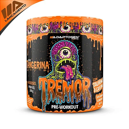 Tremor Pré Workout Tangerina 240g