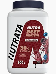 Nutrata Nutra Beef Proteins 900g - Frutas Roxas 900g