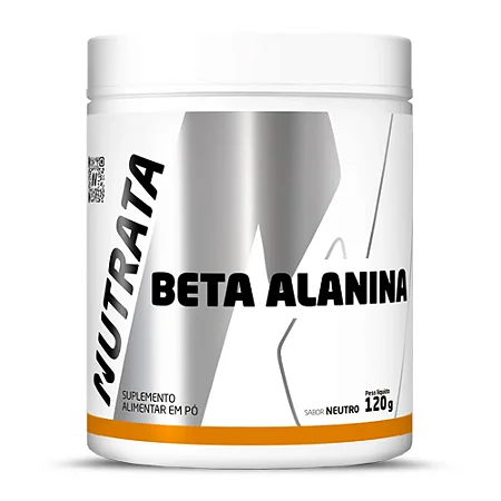 100% Beta Alanina 120g - Nutrata