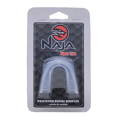 Protetor Bucal Simples Transparente - Naja