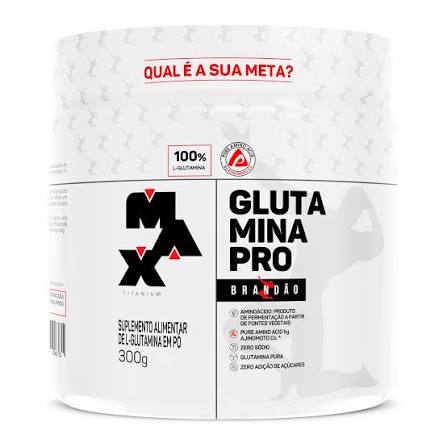 Glutamina Pro Rafael Brandão 300g Max Titanium