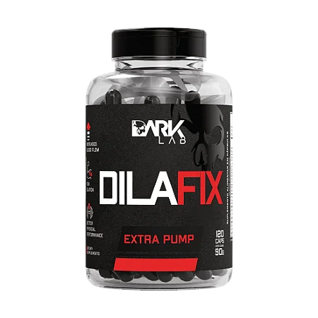 Dilafix Extra Pump 120 Cápsulas - Dark Lab