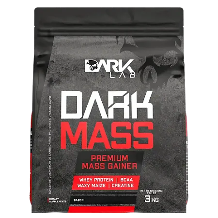 Hipercalórico Dark Mass 3kg Chocolate - Dark Lab
