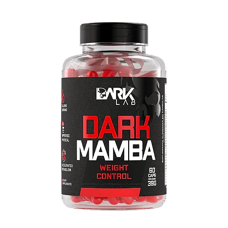Termogênico Dark Mamba 60 Cápsulas - Dark Lab