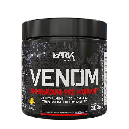 Venom Underground Pre Workout 300g Frutas Vermelhas Dark Lab
