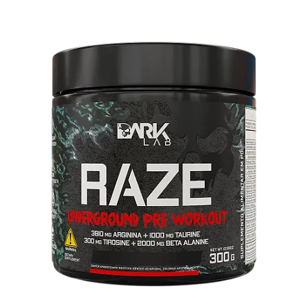 Raze Underground Pre Workout 300g Frutas Amarelas Dark Lab