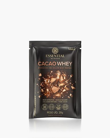 Cacao Whey Sachê | 1 Dose Essential