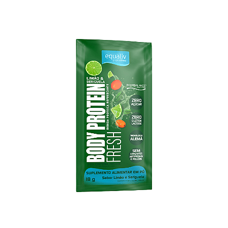 Equaliv Body Protein Fresh Limão & Seriguela - Sachê