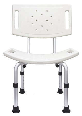BANCO ORTOPEDICO C/ ENCOSTO ST 120KG - BEGE