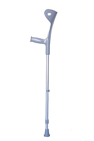 PAR DE MULETA CANADENSE FX POP 110KG CK - CINZA CLARO