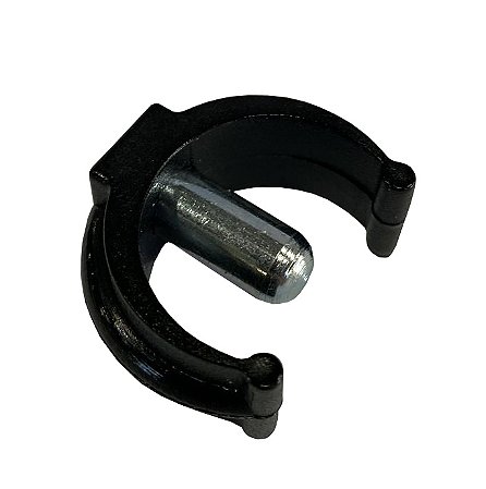 PINO TIPO CLICK 1" PRETO - 12 UNIDADES