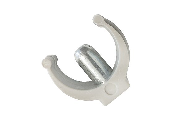PINO TIPO CLICK 1"  CINZA CLARO - 12 UNIDADES