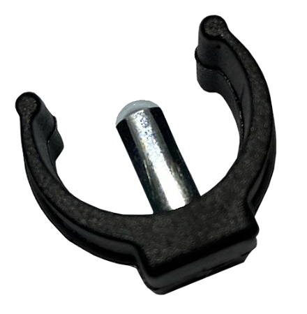 PINO TIPO CLICK 3/4" PRETO - 12 UNIDADES