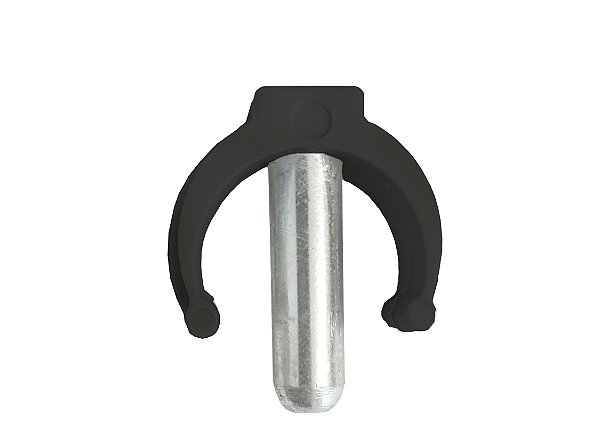 PINO TIPO CLICK 7/8" LONGO PRETO - 12 UNIDADES