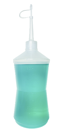 ALMOTOLIA NATURAL BRANCA 500ML BICO RETO - EMBALAGEM COM 12 UNID