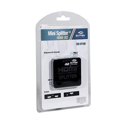 Mini Splitter HDMI 1X2