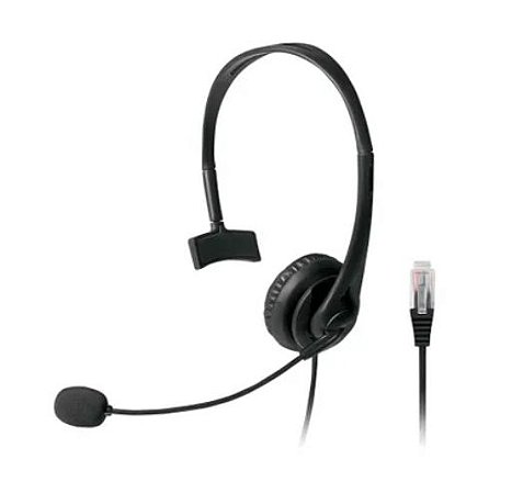 HEADSET COM CONECTOR RJ09 P/TELEMARK - REF PH251