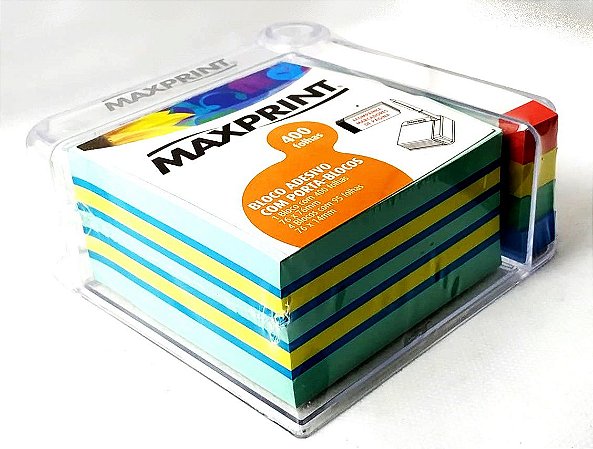 BLOCO ADESIVO MAX KIT PORTA BL 76MM X 76MM 1 PC REF - 741963
