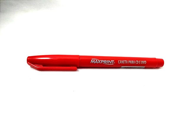 CANETA CD VERMELHA  MAX 1 PC REF - 703139