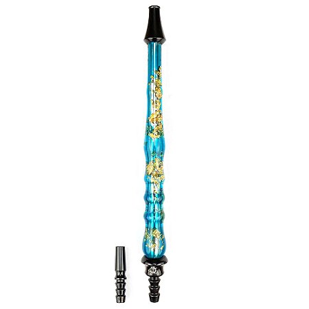 Piteira Nayb Hookah - Light Blue Gold