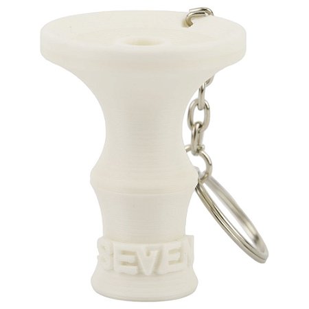 Chaveiro e Furador Seven Hookah - Branco