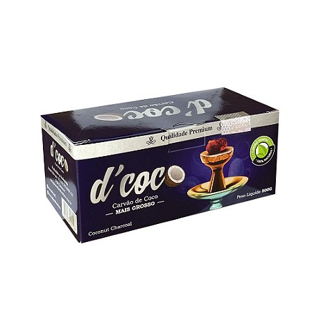 Carvão D'Coco 500g