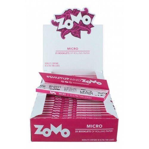 Seda Zomo Micro (Caixa com 25 livretos de 50 folhas)