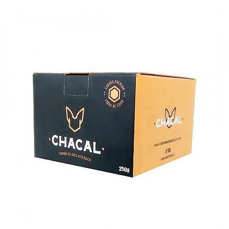 Carvão Chacal Hexagonal 250g