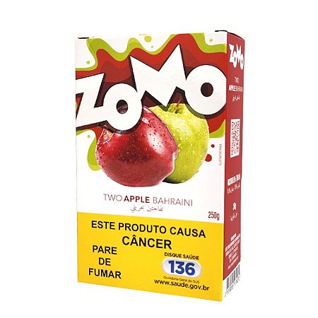 Essência Zomo Two Apple Bahraini 250g