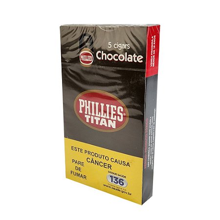 Charuto Phillies Titan - Chocolate (5 Cigars)