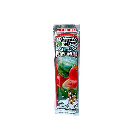 Seda Blunt Wrap Double Platinium (Pacotes Com 2 Un) - Watermelon
