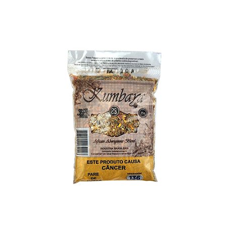 Tabaco Para Enrolar Cigarro Sasso Kumbaya African Aborigenous Blend 25g