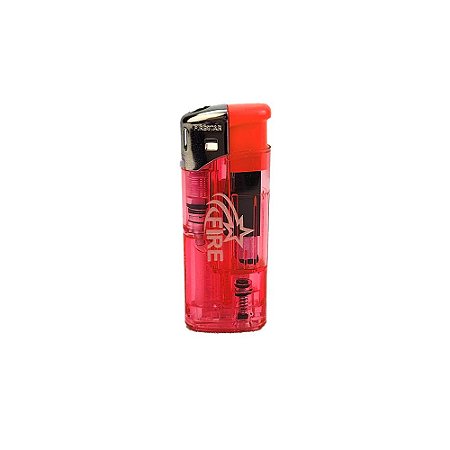 Isqueiro Firestar Pequeno S901P - Vermelho