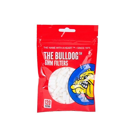 Filtro The Bulldog 6mm (Pacote C/120 Unidades)